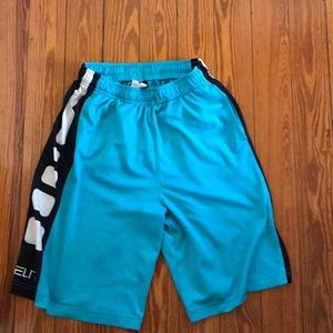 Fairly new blue nike elite basketball shorts